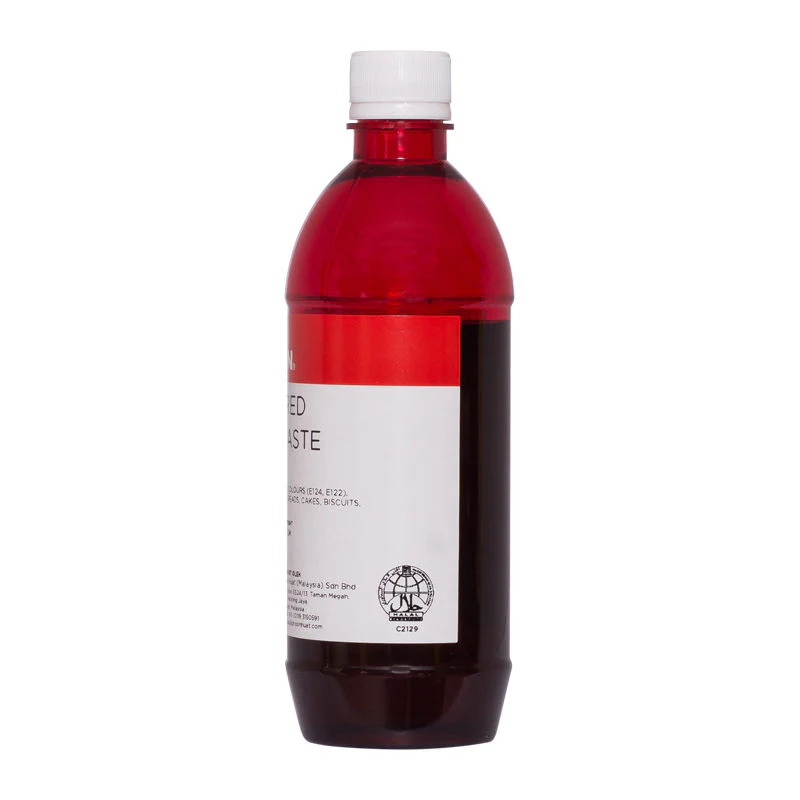 CHERRY RED COLOUR PASTE 500G (#406) - Image 3