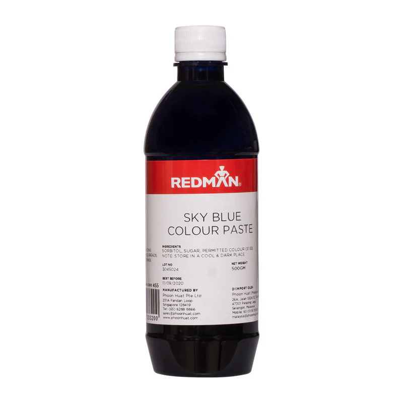 SKY BLUE COLOUR PASTE 500G (#455)