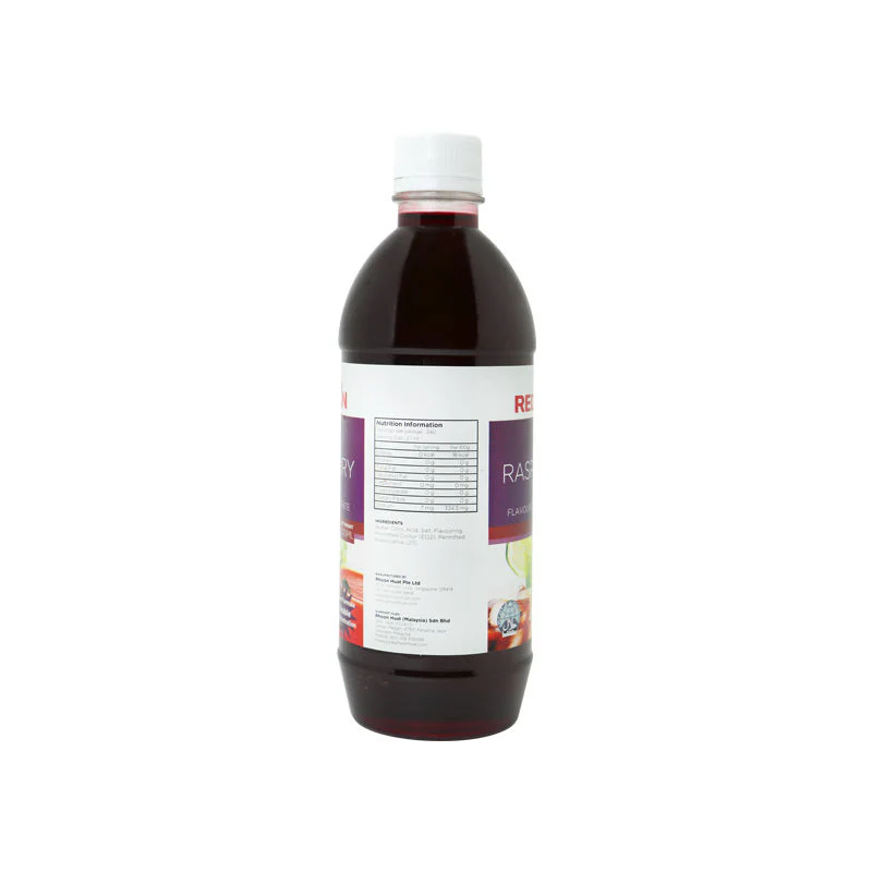RASPBERRY FLAVOURED CONCENTRATE 500ML (#622) - Image 2