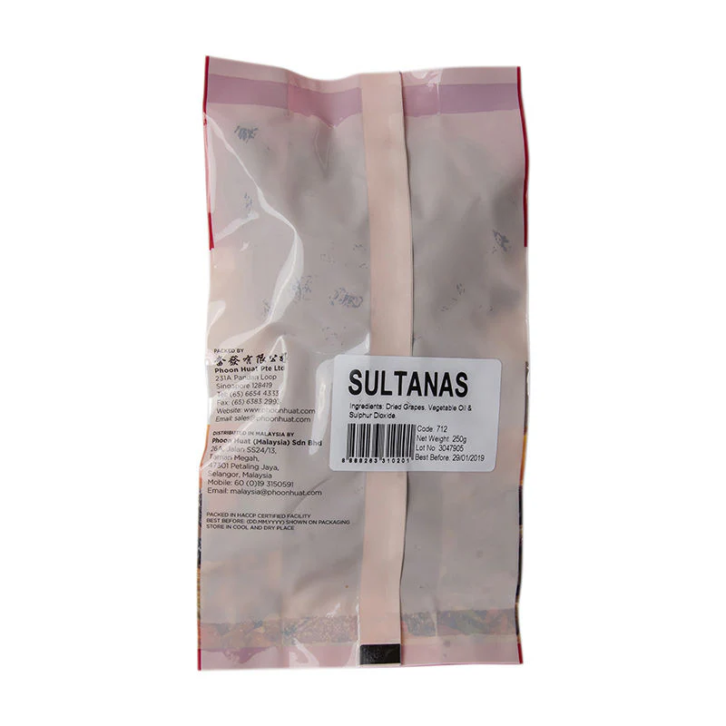 DRIED SULTANAS 250G (#712) - Image 2