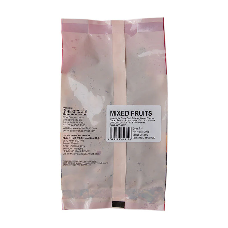 DRIED MIXED FRUITS 250G (#714) - Image 2