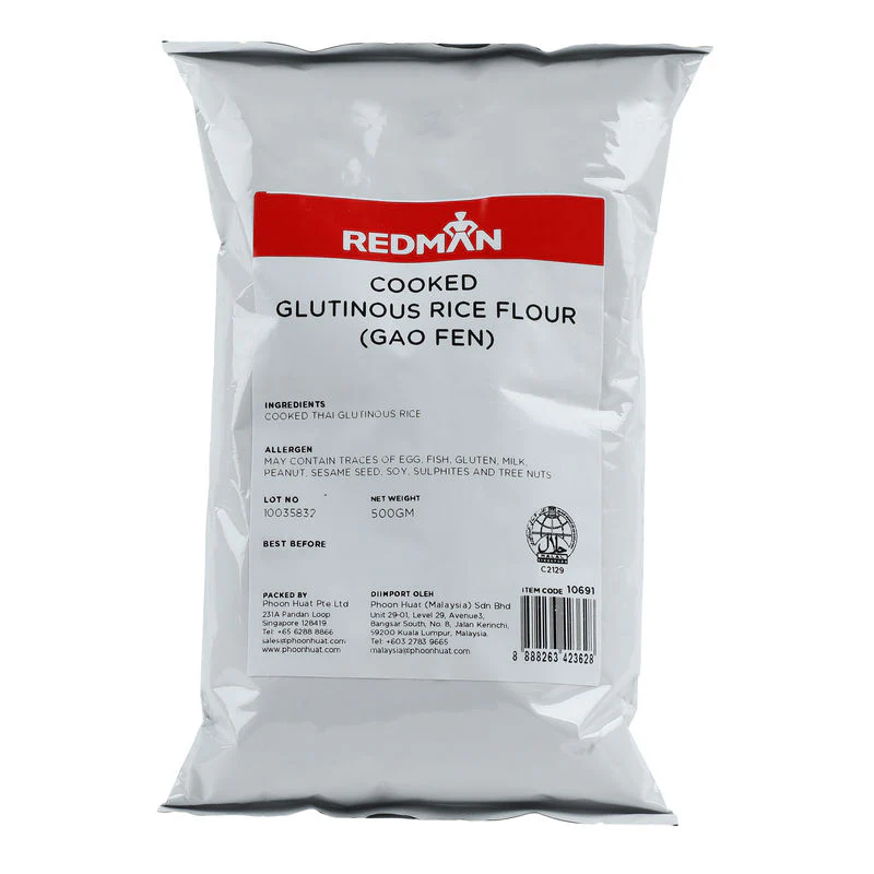 COOKED GLUTINOUS RICE FLOUR (GAO FEN) 500G (#10691)