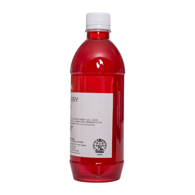 STRAWBERRY FLAVOURED SYRUP 510ML (#11526) - Image 3