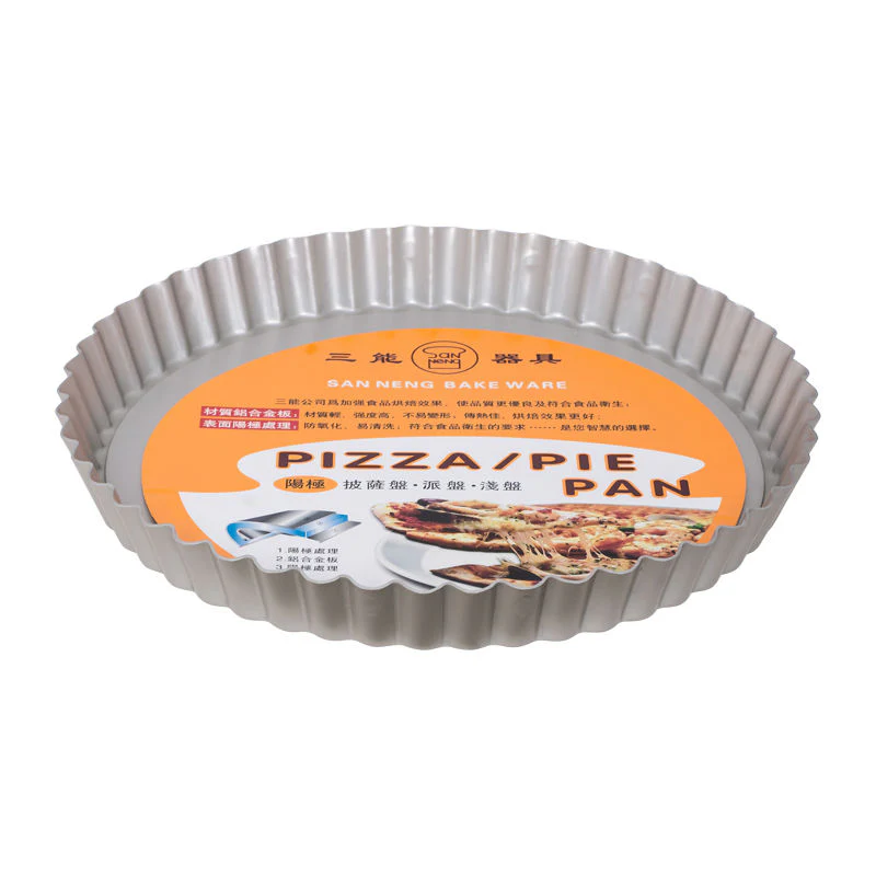 FLUTED ROUND TART PAN SN5442 240X221X26MM (#11818)