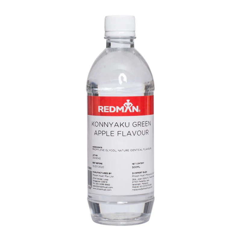 KONNYAKU GREEN APPLE FLAVOUR 500ML (#11990)