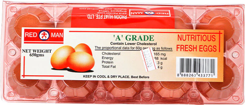 GRADE A FRESH EGGS 10PC 650G (#12088) - Image 2