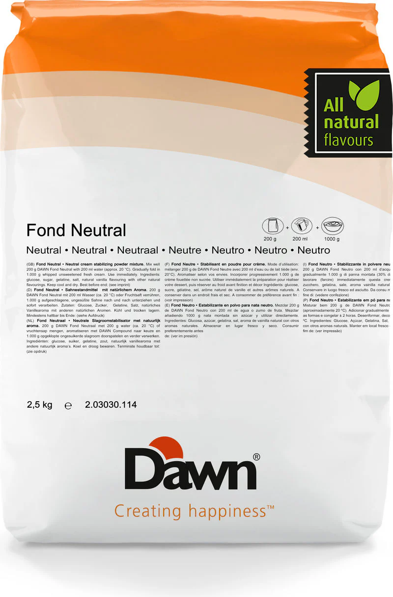 NEUTRAL MOUSSE POWDER 2.5KG (#12210)
