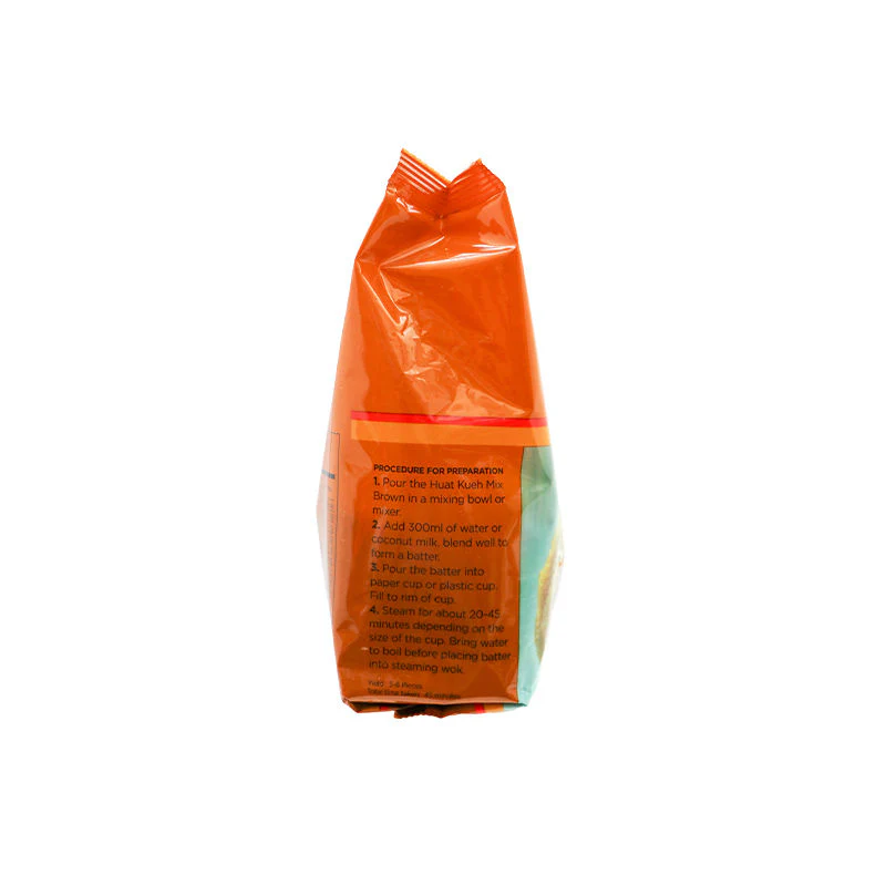 TRADITIONAL FOOD HUAT KUEH MIX BROWN 500G (#12279) - Image 4