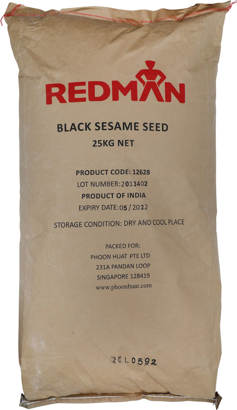 BLACK SESAME SEED 25KG (#12628)