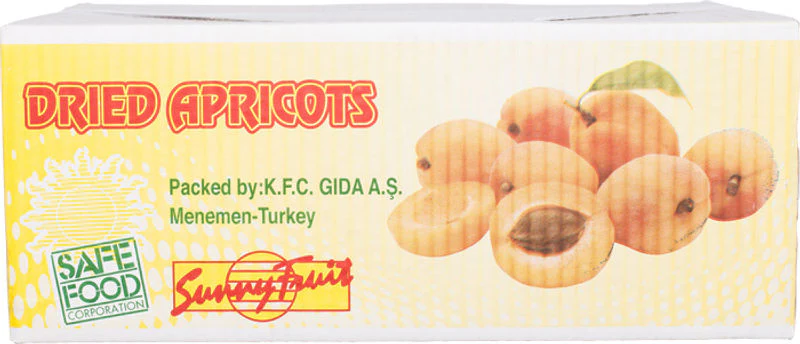 DRIED WHOLE APRICOT 12.5KG (#13601)