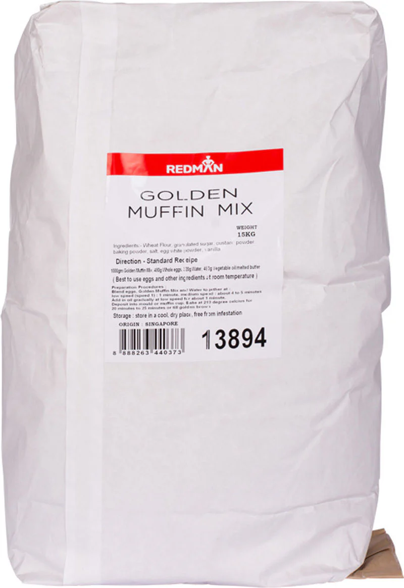 GOLDEN MUFFIN MIX 15KG (#13894)