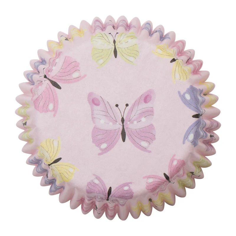 GREASPROOF BAKING CASE 11CM BUTTERFLY 500PCS (#14716) - Image 2