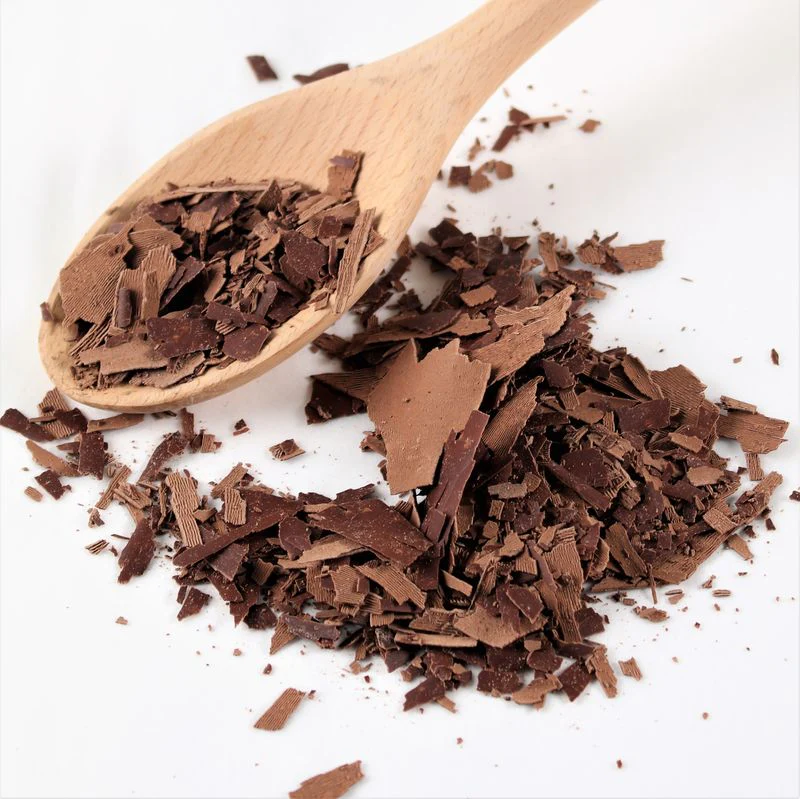 DARK CHOCOLATE COUVERTURE SHAVINGS 3KG (#14766) - Image 2