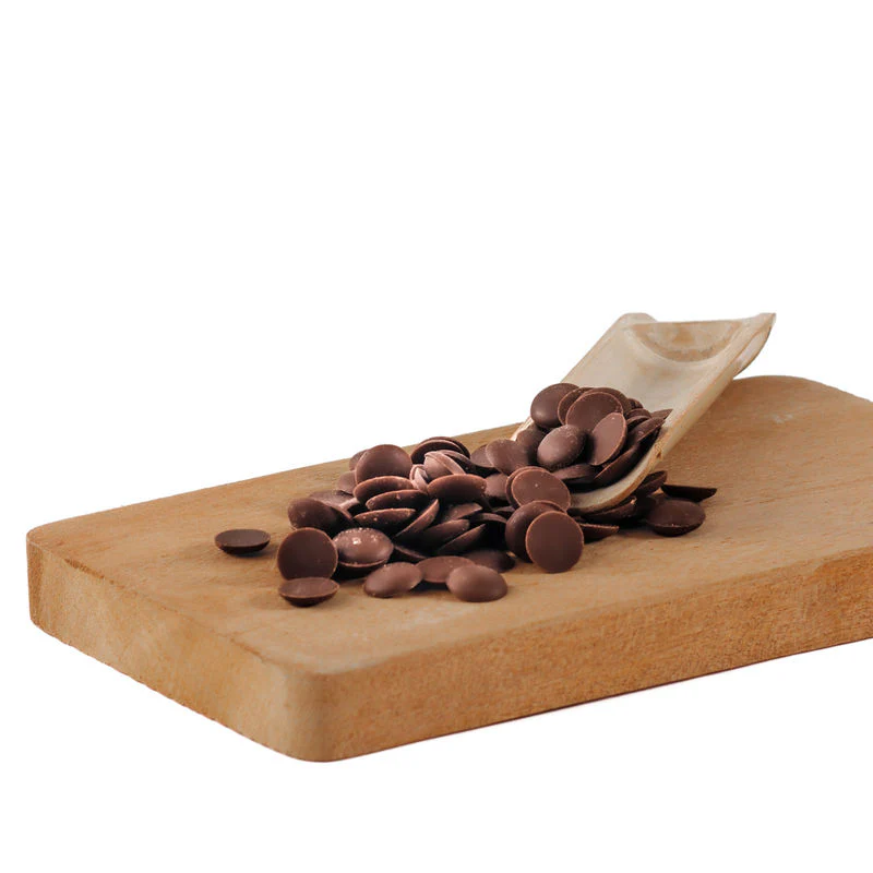 MILK CHOCOLATE COUVERTURE DROPLETS 1KG (#14767) - Image 3