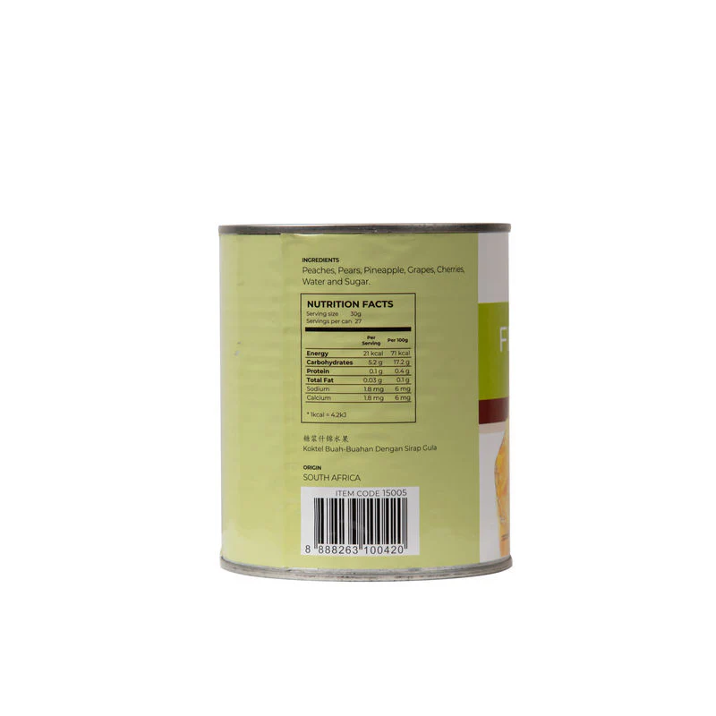 COCKTAIL IN SYRUP 825G (#15005) - Image 3