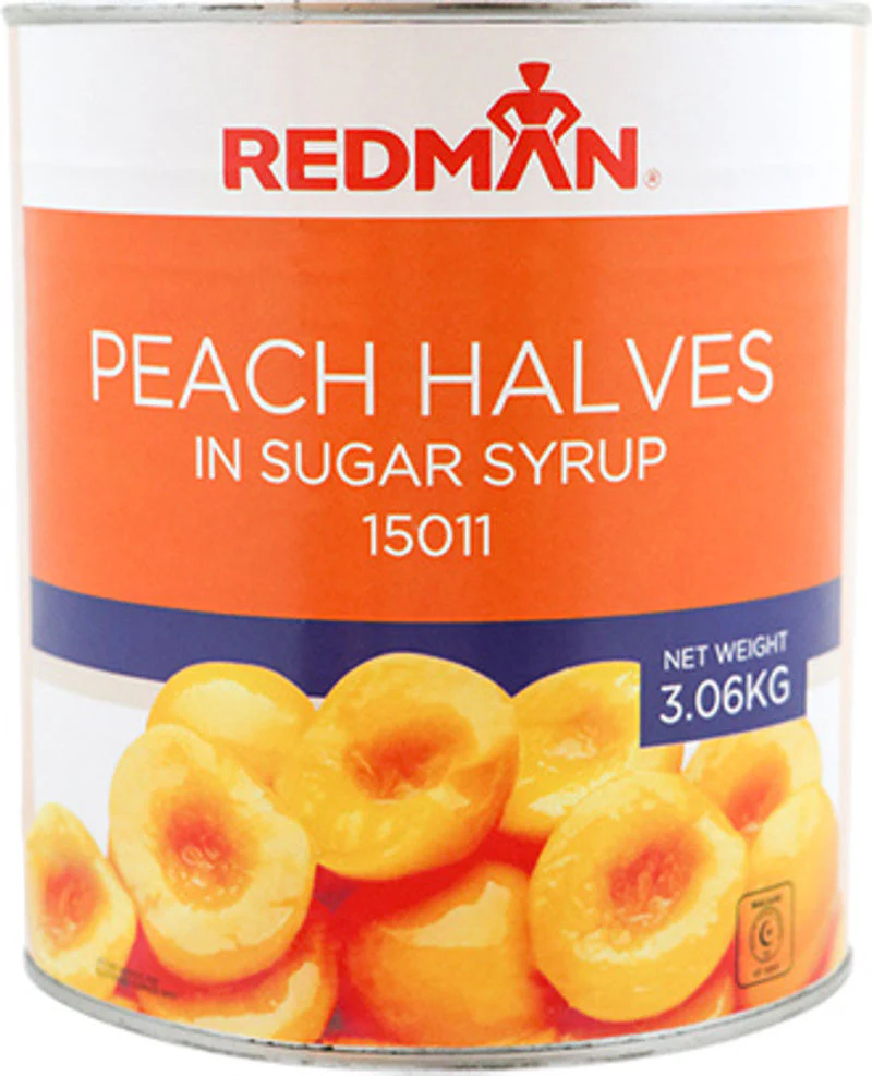 PEACH HALVES IN SYRUP 3060G (#15011)