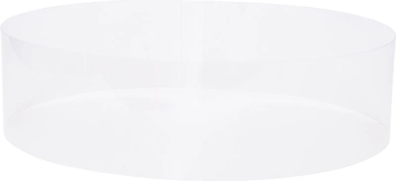 CAKE WRAP OPS PLATE 6X72CM 0.25M/M 100PC (#50179)
