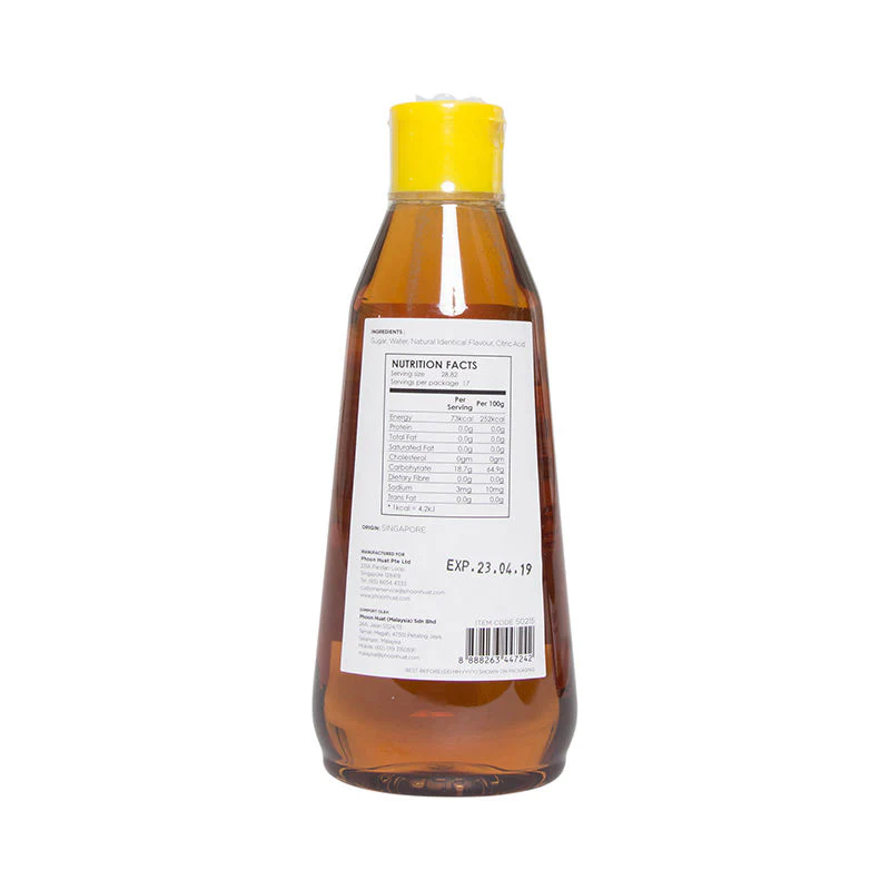 MAPLE FLAVOURED SYRUP 490G (#50215) - Image 2
