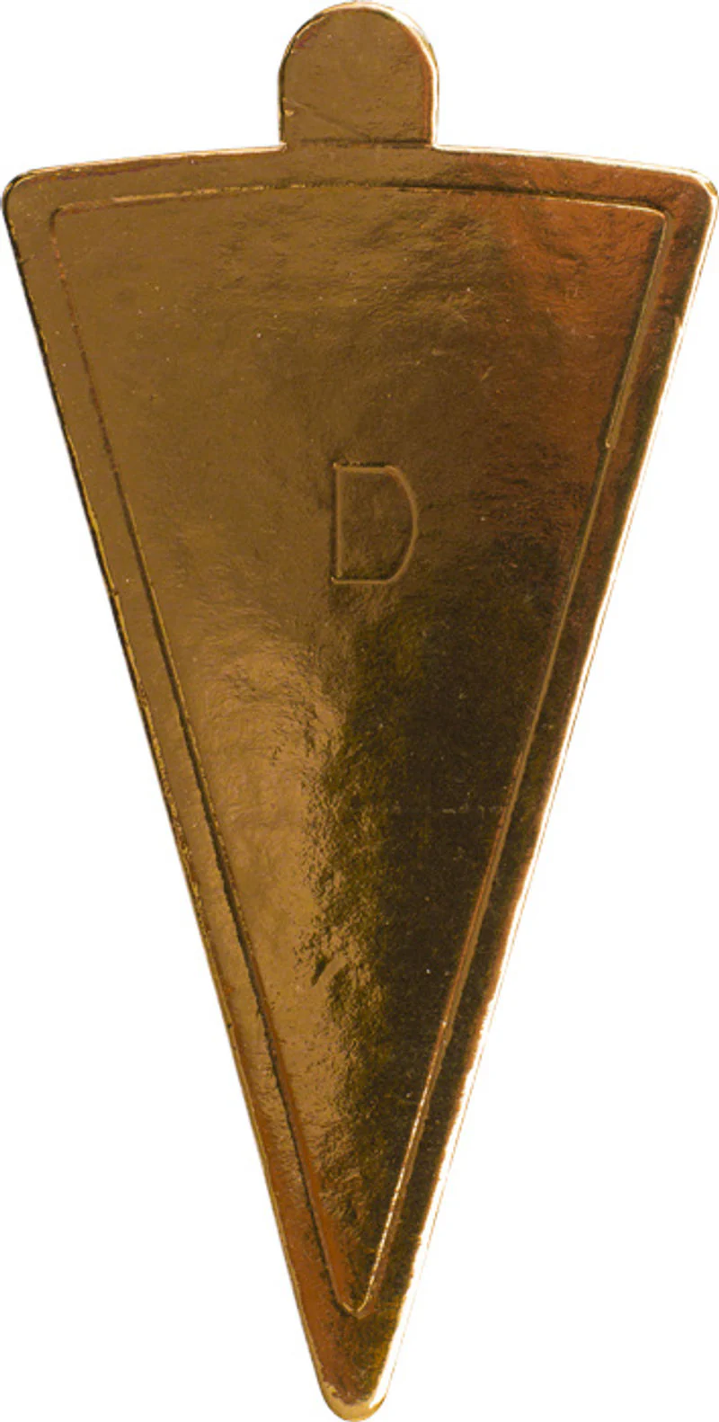 PP PLATE (GD GL) TG 6.4X11.3CM 200PC (R202559) (#50723)