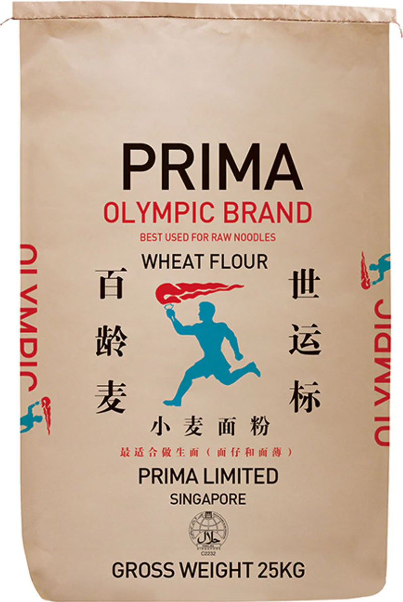OLYMPIC WHEAT FLOUR FOR NOODLE 25KG (#51262)