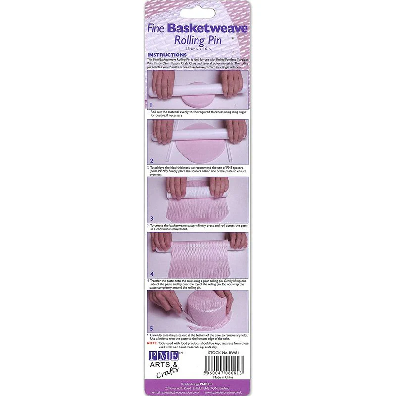 ROLLING PIN FINE BASKETWEAVE (#52694) - Image 3