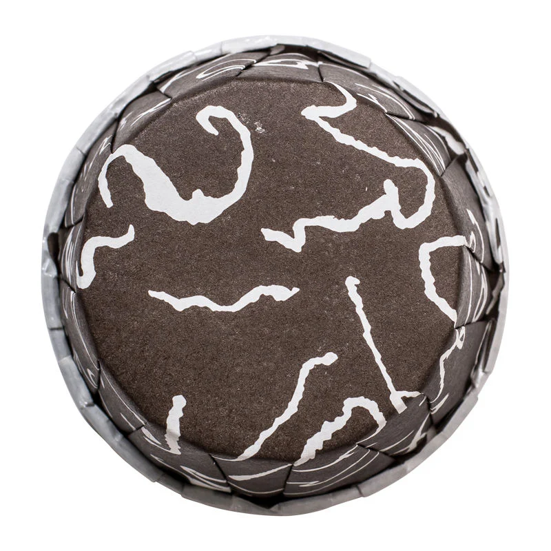 SOUFFLE BAKING CASE BROWN WRITING44X35MM 100PCS (#53318) - Image 2