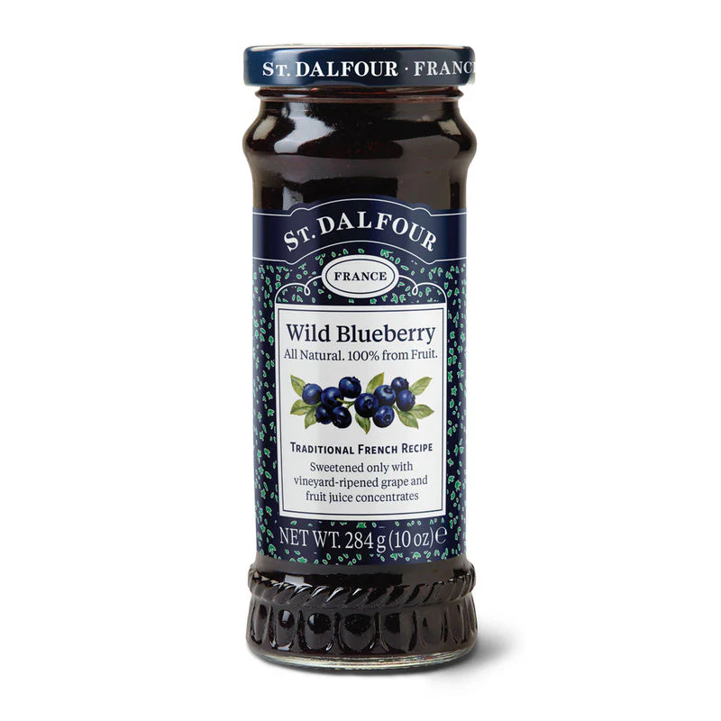 WILD BLUEBERRY HIGH FRUIT CONTENT SPREAD 284G (#53454)