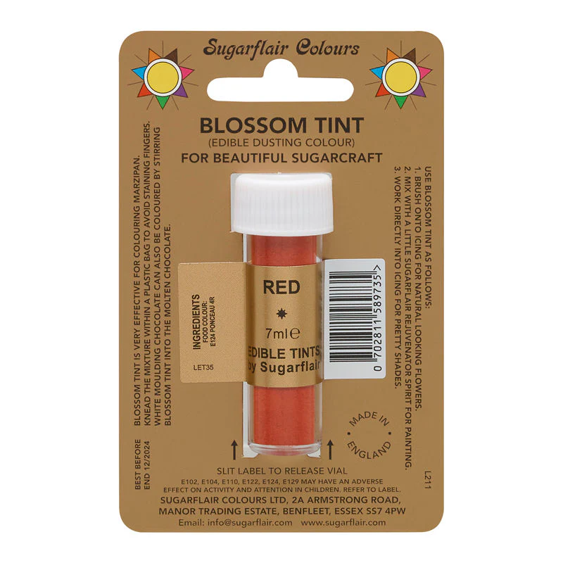 TINT COLOR DUSTING POWDER - RED D116 7ML (#53821)