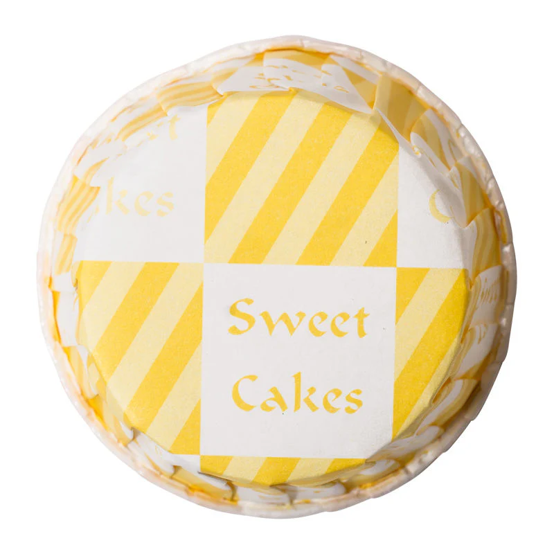 SOUFFLE BAKING CASESWEET CAKE/YELLOW D50XH39MM 100PCS (#53919) - Image 2