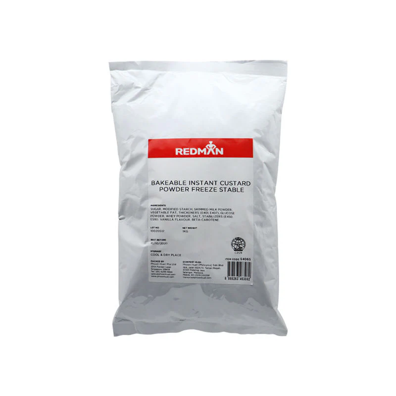 BAKEABLE INSTANT CUSTARD POWDER FREEZE STABLE 1KG (#54065)