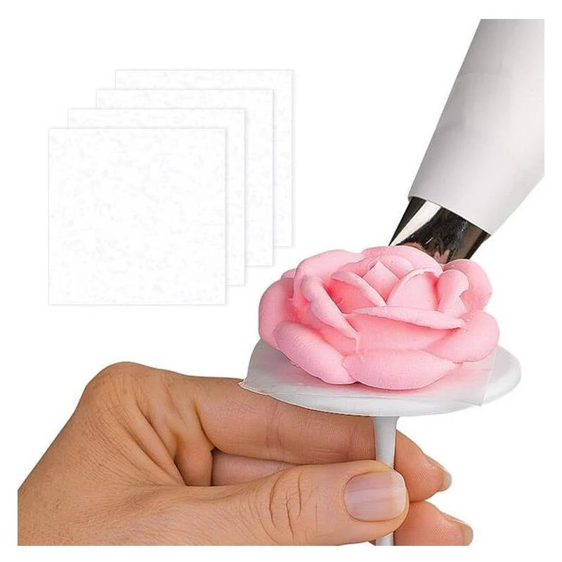PRE-CUT SQUARES FOR ICING FLOWERS 50PCS 414-920 (#54726) - Image 2
