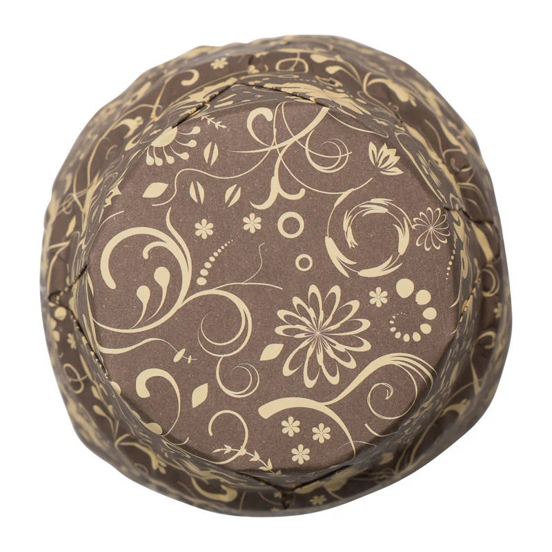 BC PET CROWN BROWN/GOLD 50X38MM (#54959) - Image 2