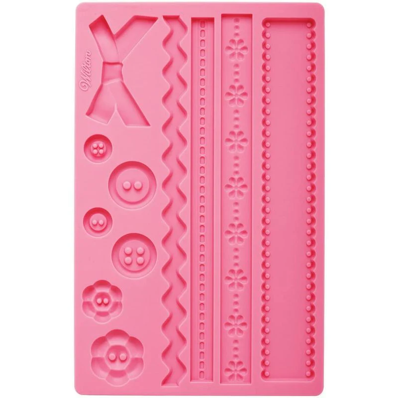 FABRIC FONDANT N GUMPASTE MOULD 409-2563 (#55377) - Image 2