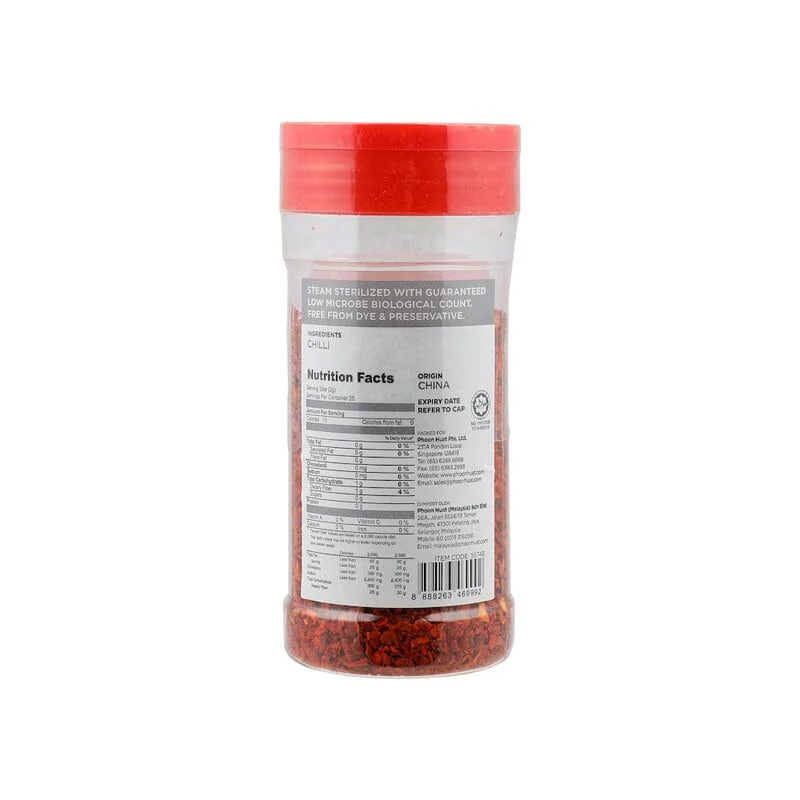 RED CHILI FLAKES 50G (#55748) - Image 2