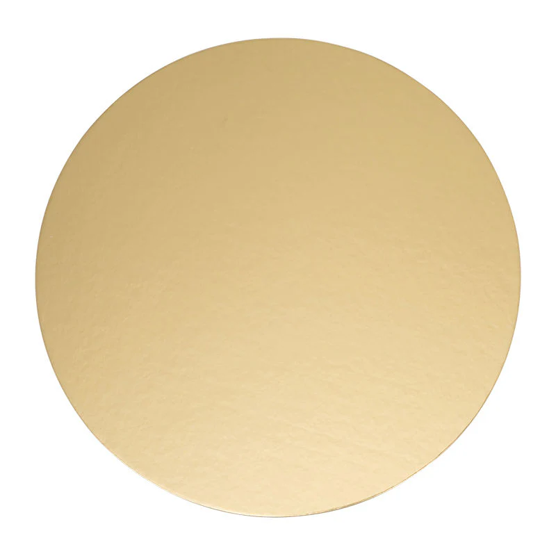 CAKEBOARD 9" ROUND/GOLD 5PCS (#56344) - Image 2