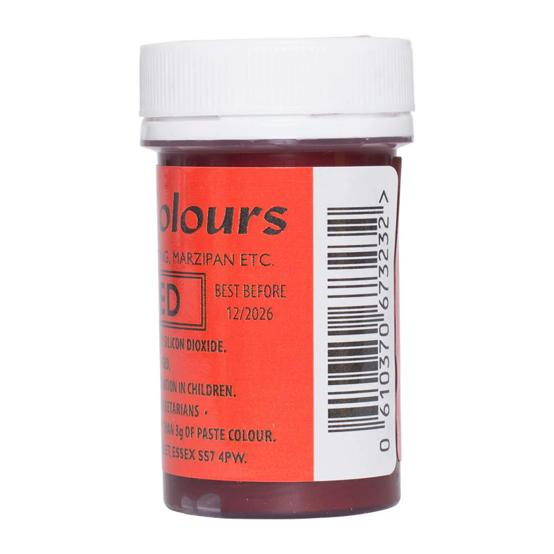 COLOR CONCENTRATED PASTE - XMAS RED A114 25G (#56871) - Image 3