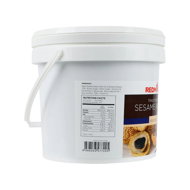 BLACK SESAME PASTE -SWEETENED 3KG (#57162) - Image 2