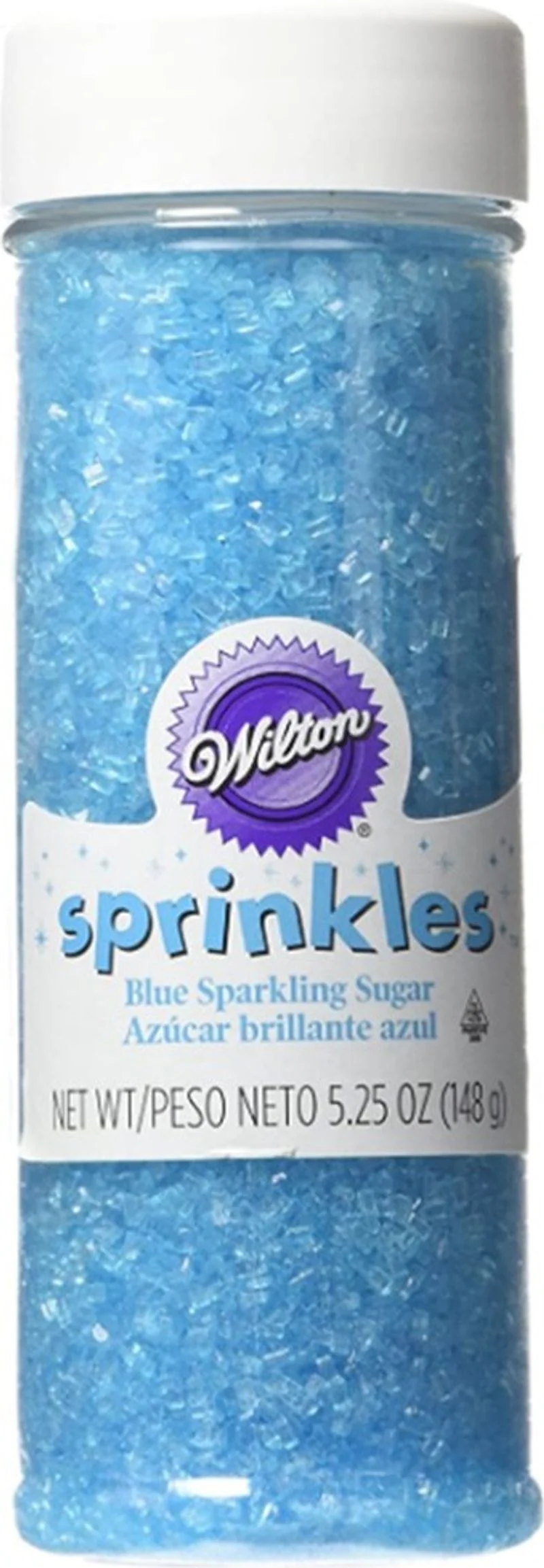 SPARKLING BLUE SUGAR (710-039) 5OZ (#57192)
