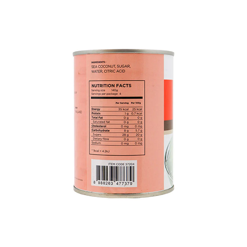 SEA COCONUT SLICE PLAIN SYRUP 565G (#57204) - Image 3