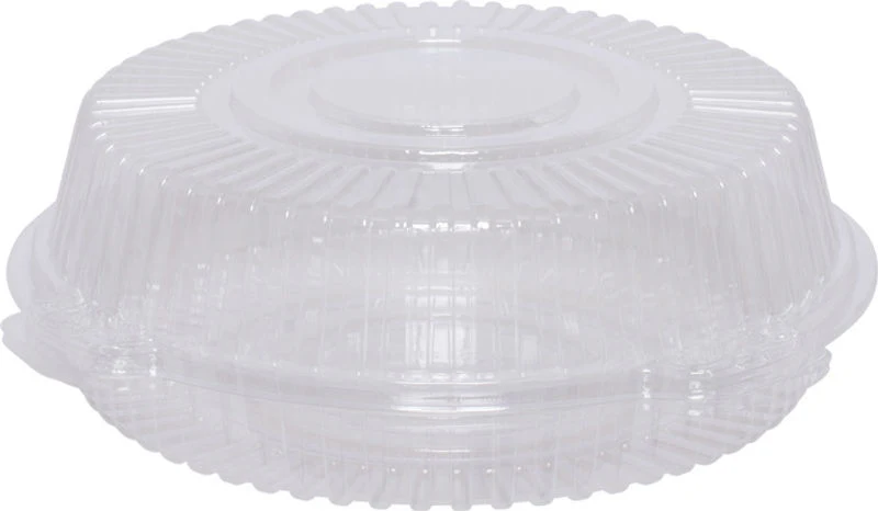 10" ROUND OPS CHIFFON CAKE CLAM BOX 5PCS (#57311)