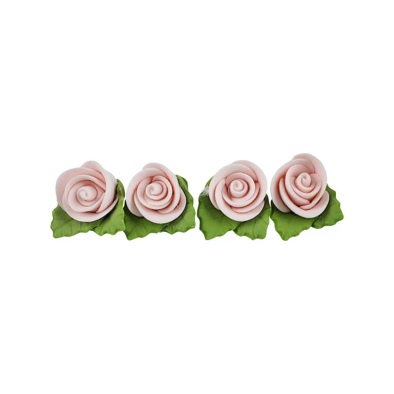 GUMPASTE FLOWER- ROSE PINK 2.5X2.5CM (#57477)