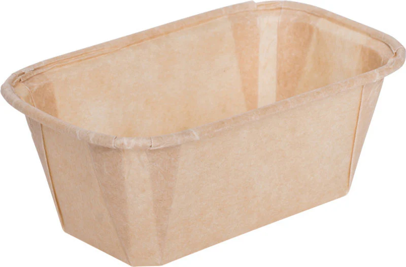 PLUM LOAF PAN MOULD GOLD 80X40 10PC (#57941)