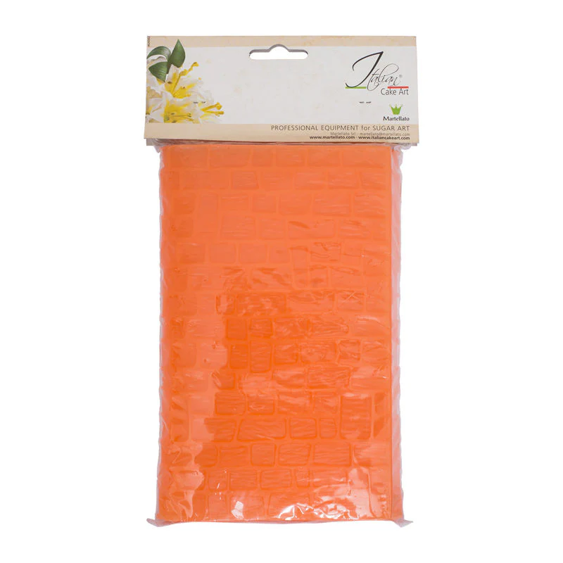 SILICONE MAT IRREGULAR BRICK MOTIF 40X20CM (#58027) - Image 2