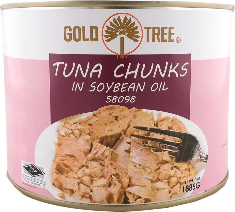 TUNA CHUNK IN SOYBEAN OIL 1885G (#58098)