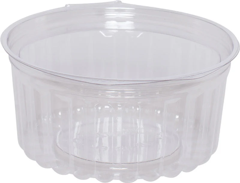 PLASTIC BOX RD FLAT LIP 10PC (#58340)