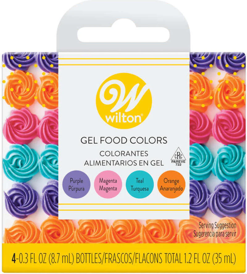 ICING COLOR GEL SET NEON 601-2425 (#59927)