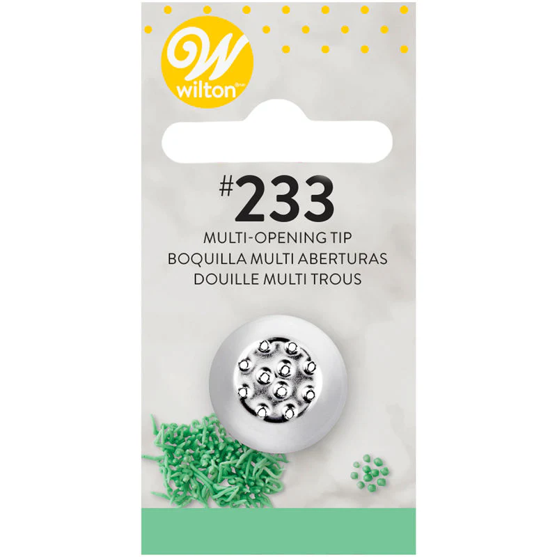 CARDED PIPING TIP GRASS #233 (#59966)