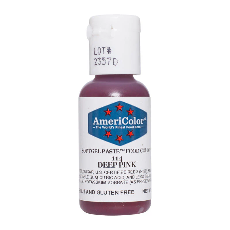 SOFTGEL COLOR PASTE DEEP PINK 0.75OZ (#61219)