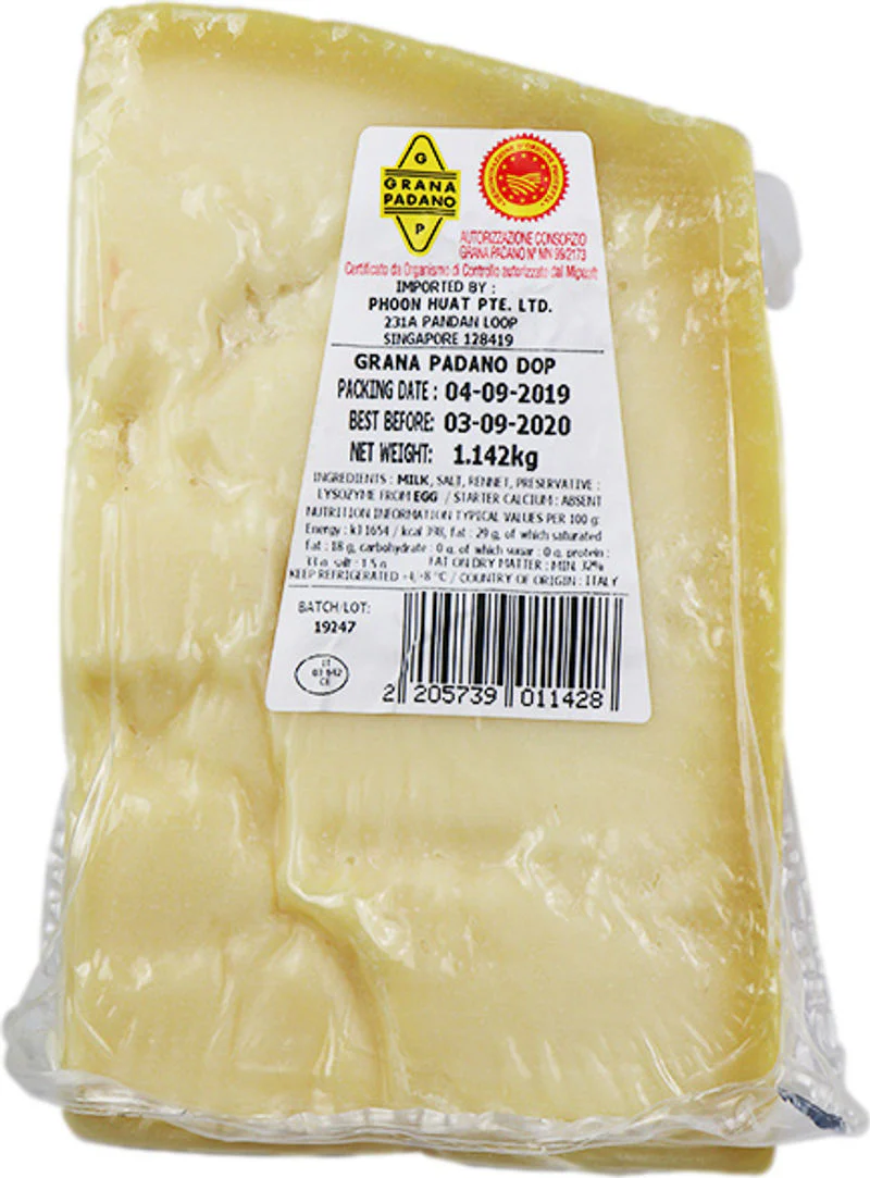 GRANA PADANO CHEESE APPROX 1KG (#61278) - Image 2