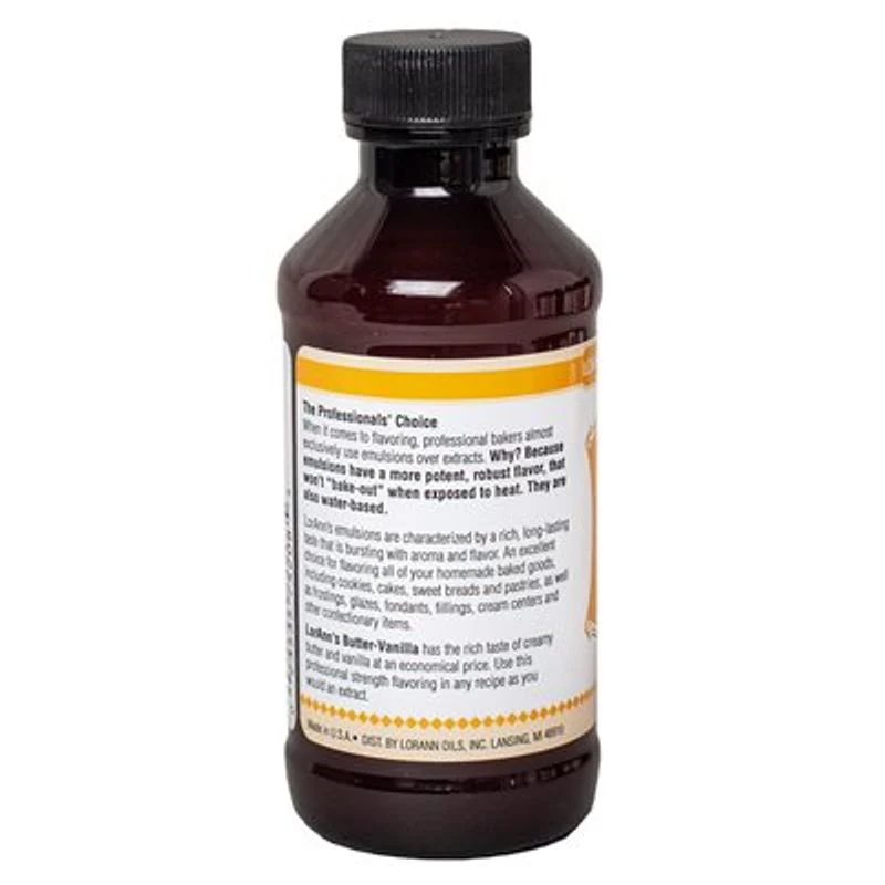 EMULSION FLAVOR BUTTER VANILLA 0742 4OZ (#61641) - Image 2